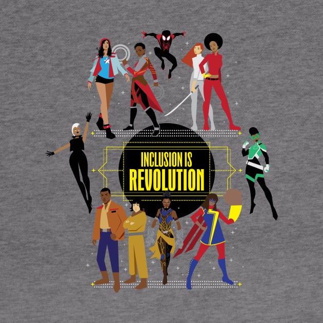 (Ms. Marvel Variant) Inclusion Is Revolution by ForAllNerds